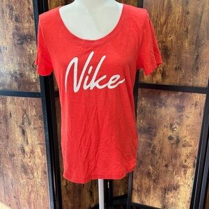 Nike Women's Bright Red Short Sleeve Tee